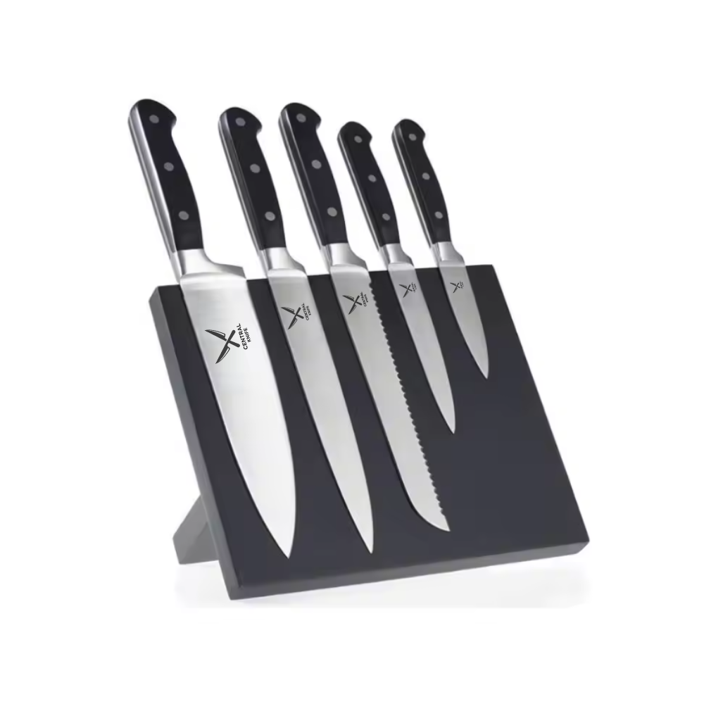 5 Pcs Stainless Steel Kitchen Chef Knife Set Professional Kitchen Knives Set with ABS Handle